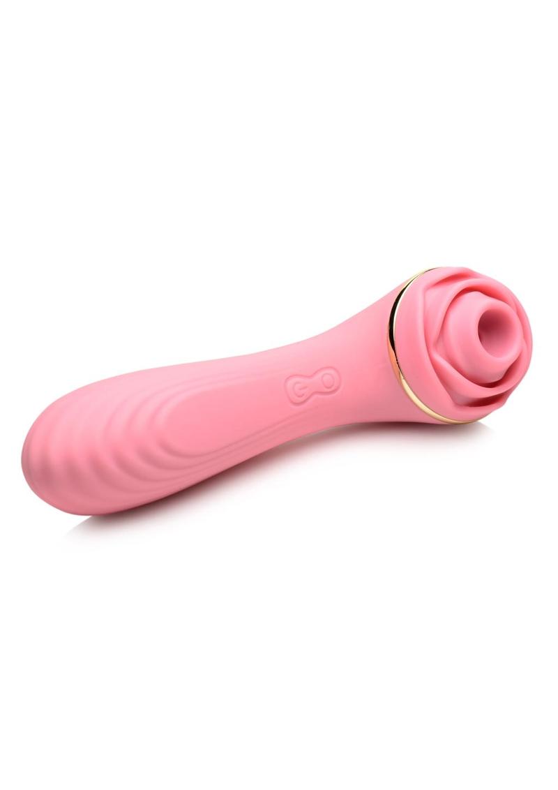 Passion Petals 10X Rechargeable Silicone Rose Clitoral Stimulator